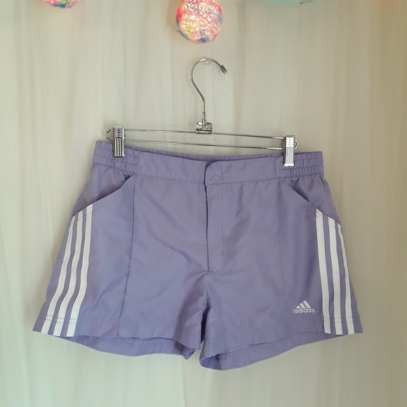 adidas lavender shorts